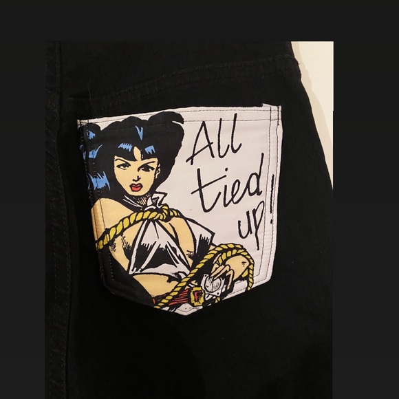 Fiorucci black cigarette pants - Picture 3 of 4